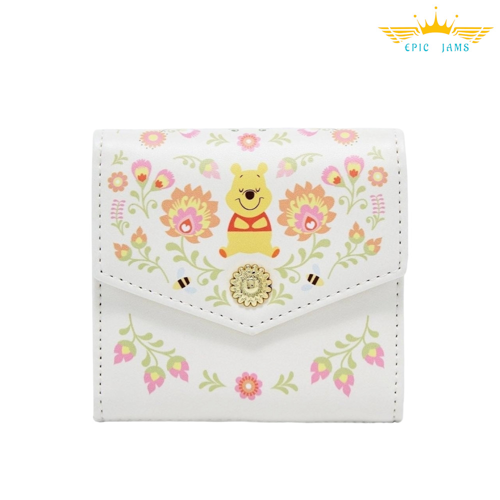 Loungefly Disney Winnie the Pooh Folkart Buckle Wallet New